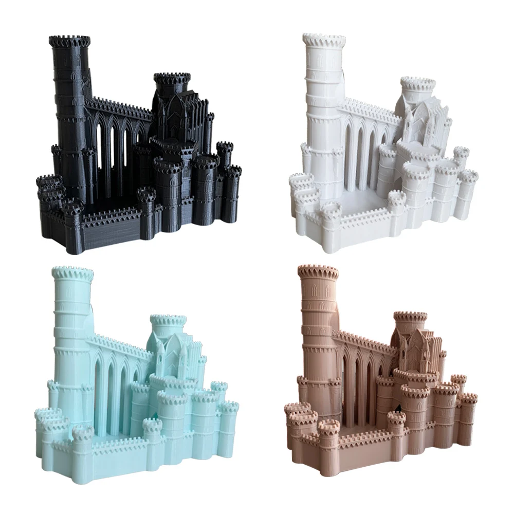 Настольная игровая башня с 3D-принтом в виде Ледяного Замка