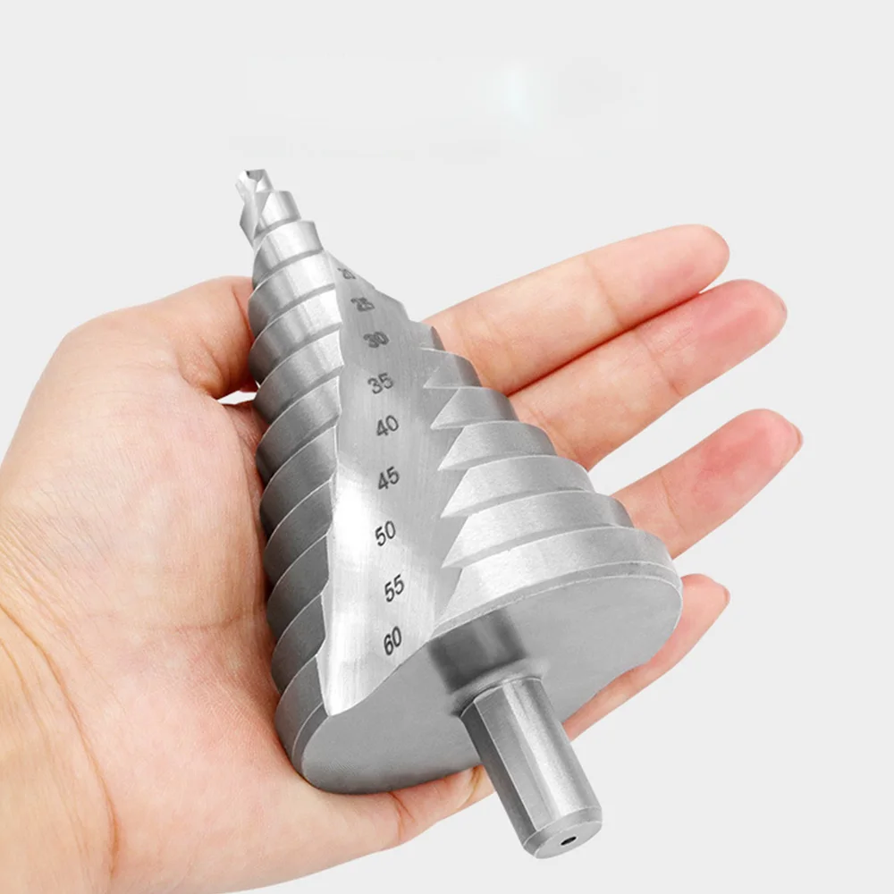 Ступенчатое сверло 6 мм до 60 спиральная пагода резак для отверстий в листовом