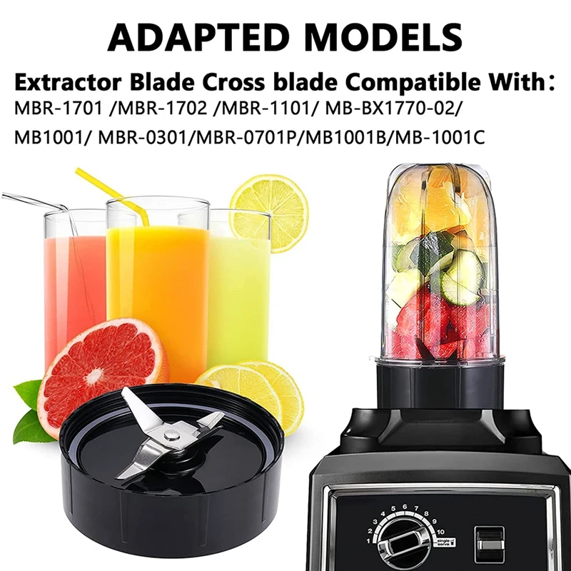 ABHG 8 запасных частей с перекрестными лезвиями совместимых блендером Magic 250 Вт MB1001