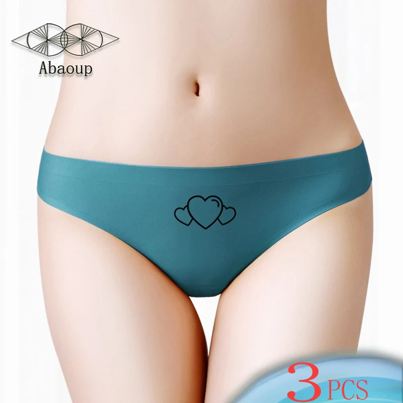 

Women Sexy Lingerie Temptation Low Waist Underpants Seamless Briefs Breathable Underwear Ice Silk Thong Panties Black Blue Pink