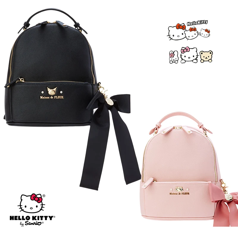 

Sanrios Hello Kitty School Backpack Japanese College Style Y2K Anime Cartoon Case High Capacity Ins Waterproof Women Laptop Bag
