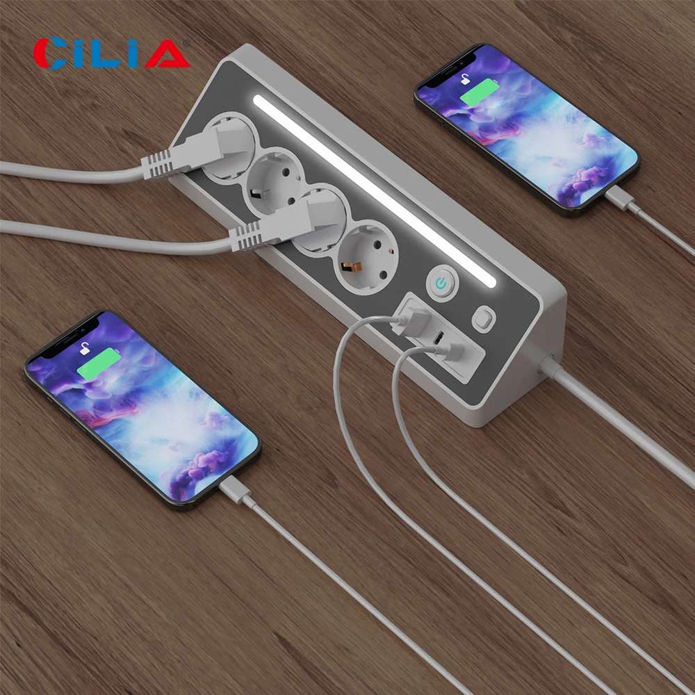 Удлинитель перенапряжения Cilia удлинитель европейского стандарта несколько