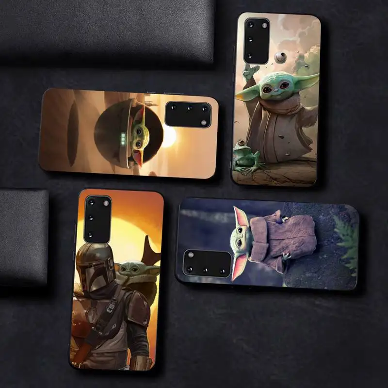 

Baby YYoda-a Phone Case for Samsung S10 21 20 9 8 plus lite S20 UlTRA 7edge