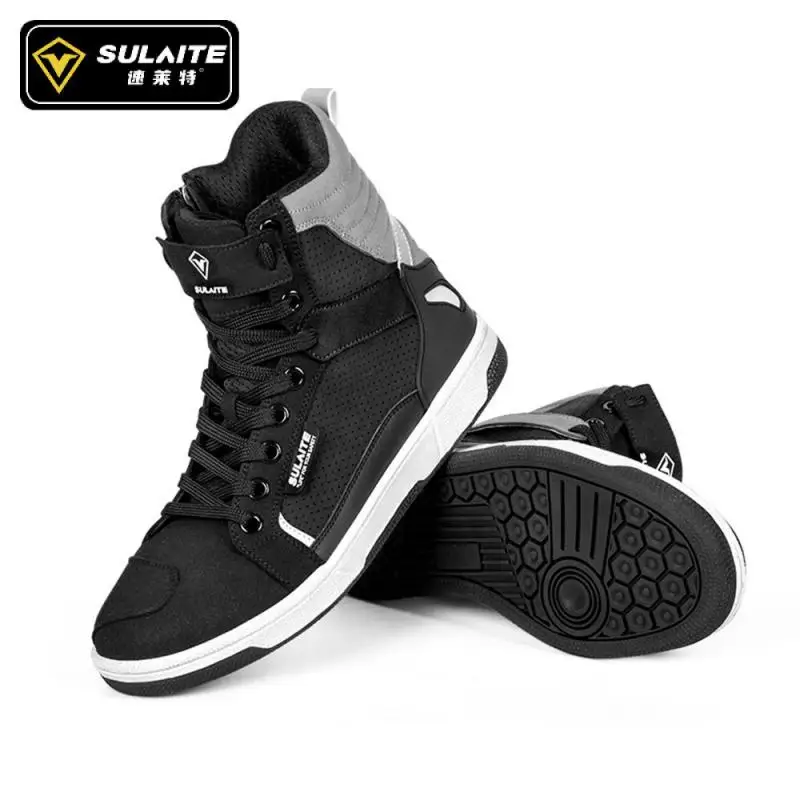 

Детали для мужчин и женщин, удобные спортивные товары, необходимая дышащая мотоциклетная обувь, 8 размеров, мотоциклетная обувь, Противоударная