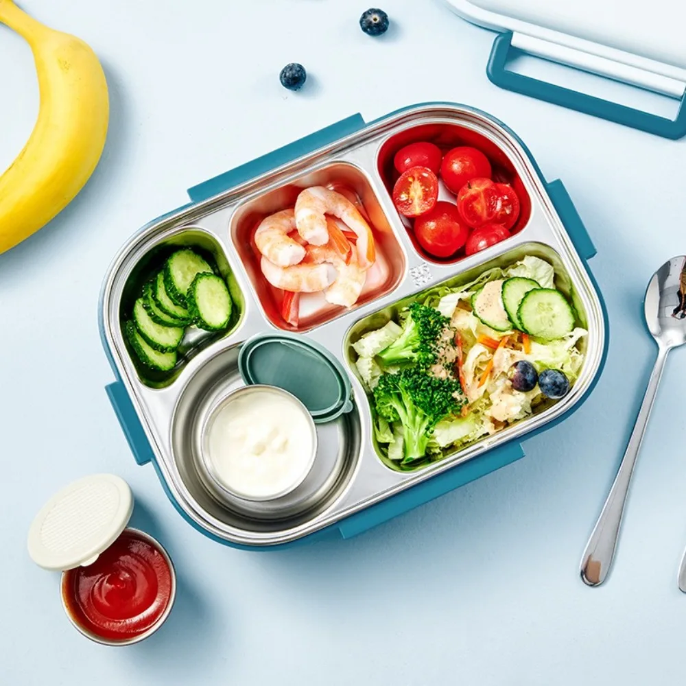 Мини-чашка для соуса с крышкой Герметичная кухонная утварь из нержавеющей стали