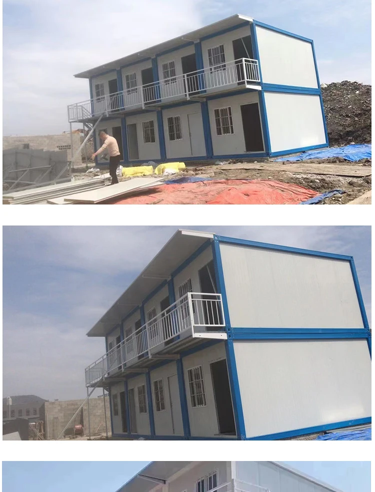 Заводская строительная площадка жилой контейнер мобильный дом передвижная