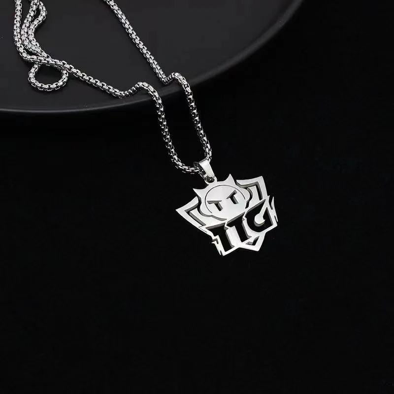 Командное ожерелье TTG в одном стиле из титановой стали ювелирные изделия