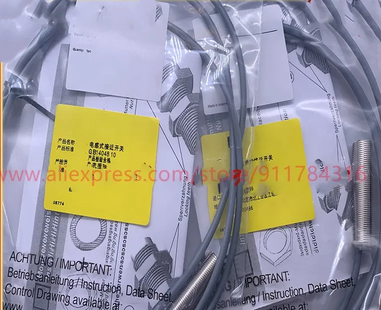 3 шт. новый бесконтактный NBB4-12GM50-E2 NBB4-12GM50-E2-V1 NBN4-12GM30-E0 NBB4-12GM50-E0 NBB4-12GM50-E0-V1