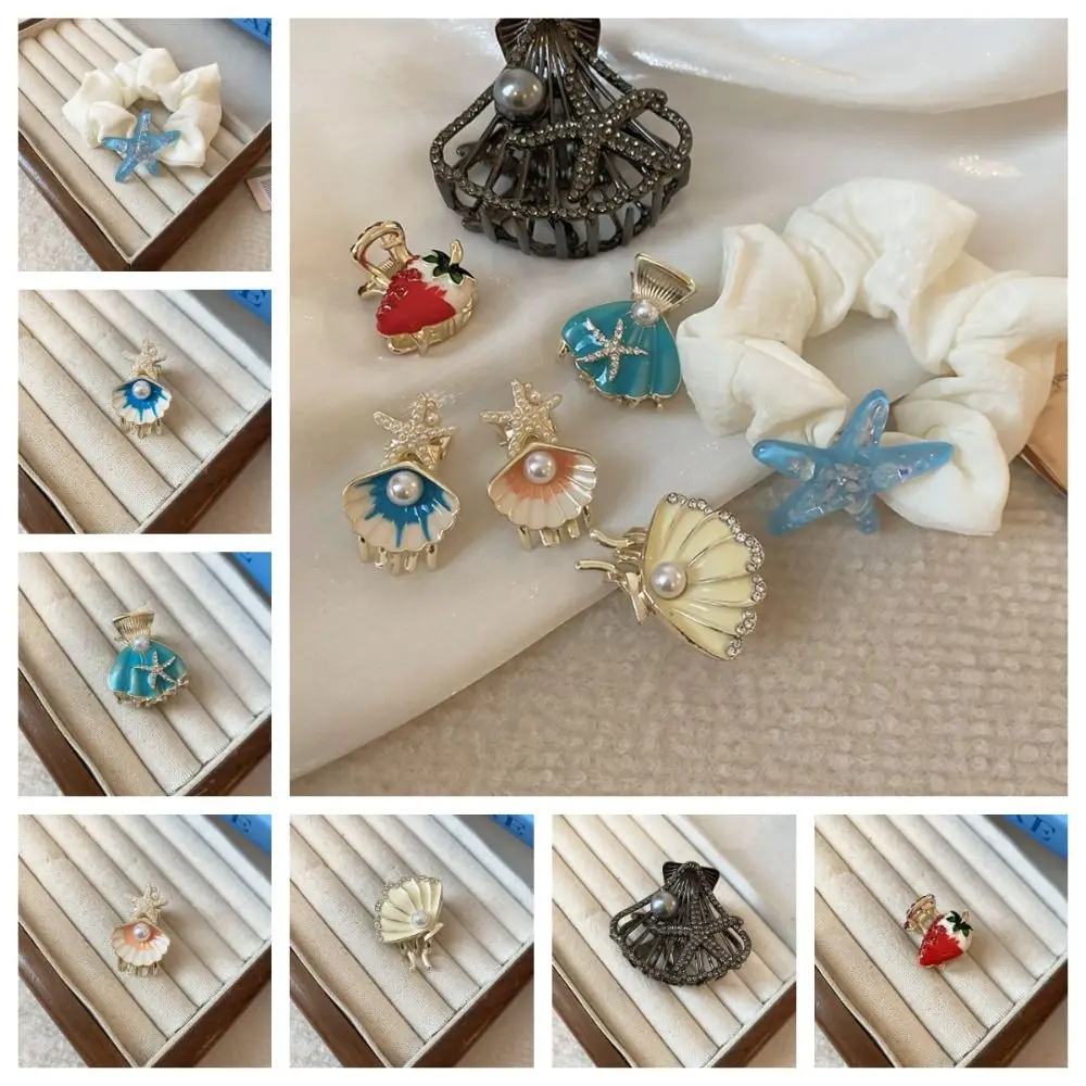 

Hair Clip Starfish Hair Claw Hair Accessories Hair Rope Shell Hair Crab Clip Mini Hair Claw Hair Ornaments
