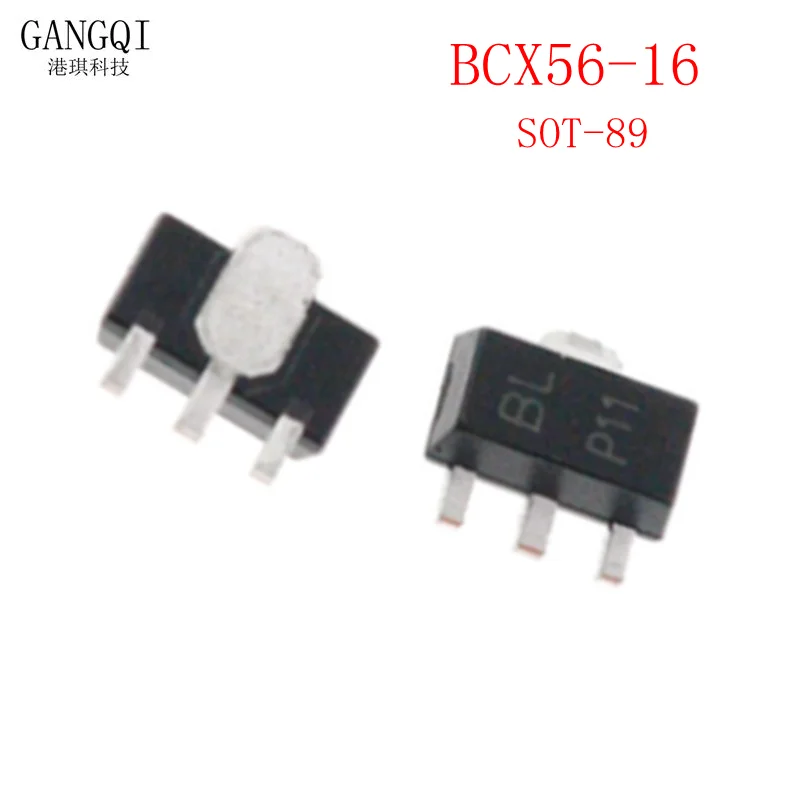 50pcs BCX56-16 SOT-89 BCX56 BCX51-16 BCX52-16 BCX53-16 BCX54-16 BCX55-16 SOT89 Transistor New In Stock