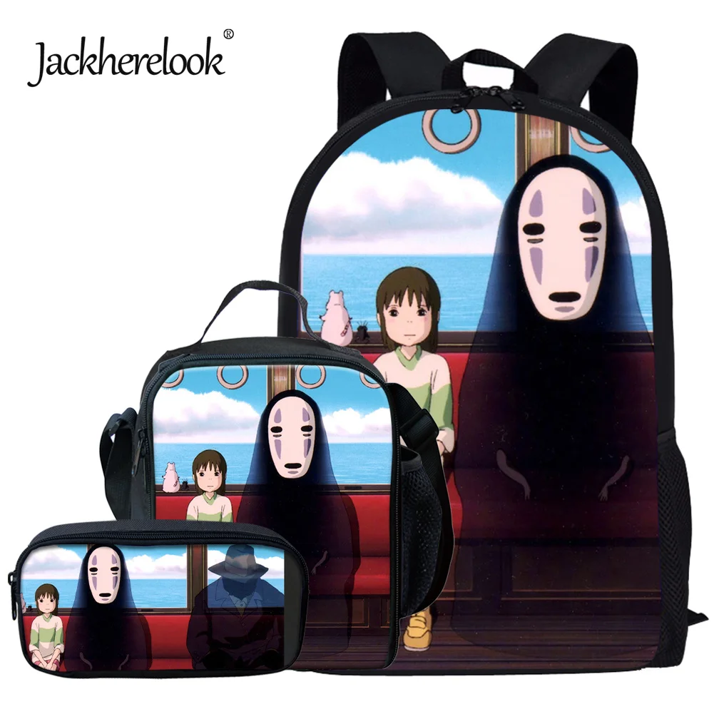 

Jackherelook, 3 шт., школьные ранцы для студентов, брендовый дизайн, Лидер продаж, женские и детские сумки для книг, женская сумка на плечо, Mochila