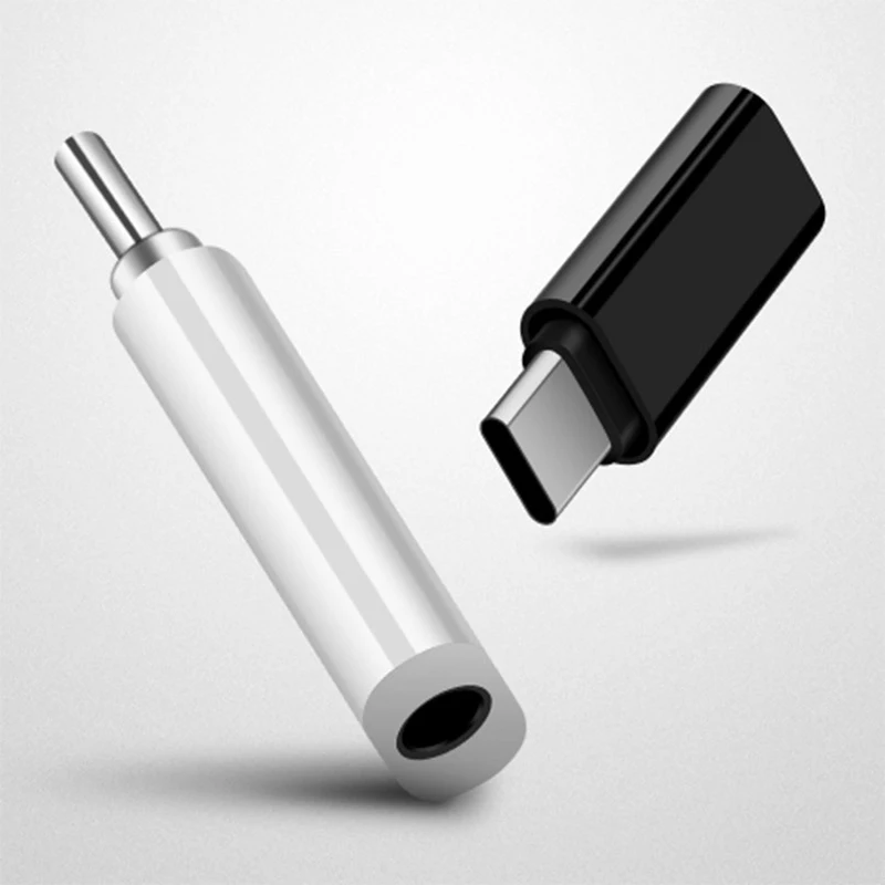 Type C to 3.5mm Audio Adapter for DJI Osmo Pocket External Microphone Lossless Sound Quality Headphone Adapter type c mic