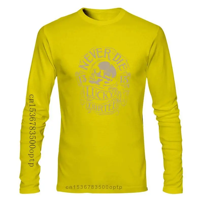

Мужская одежда, Оригинальная футболка LUCKY 13 Never Die Jumbo Skull Logo M L XL 2XL 3XL 4XL NEW