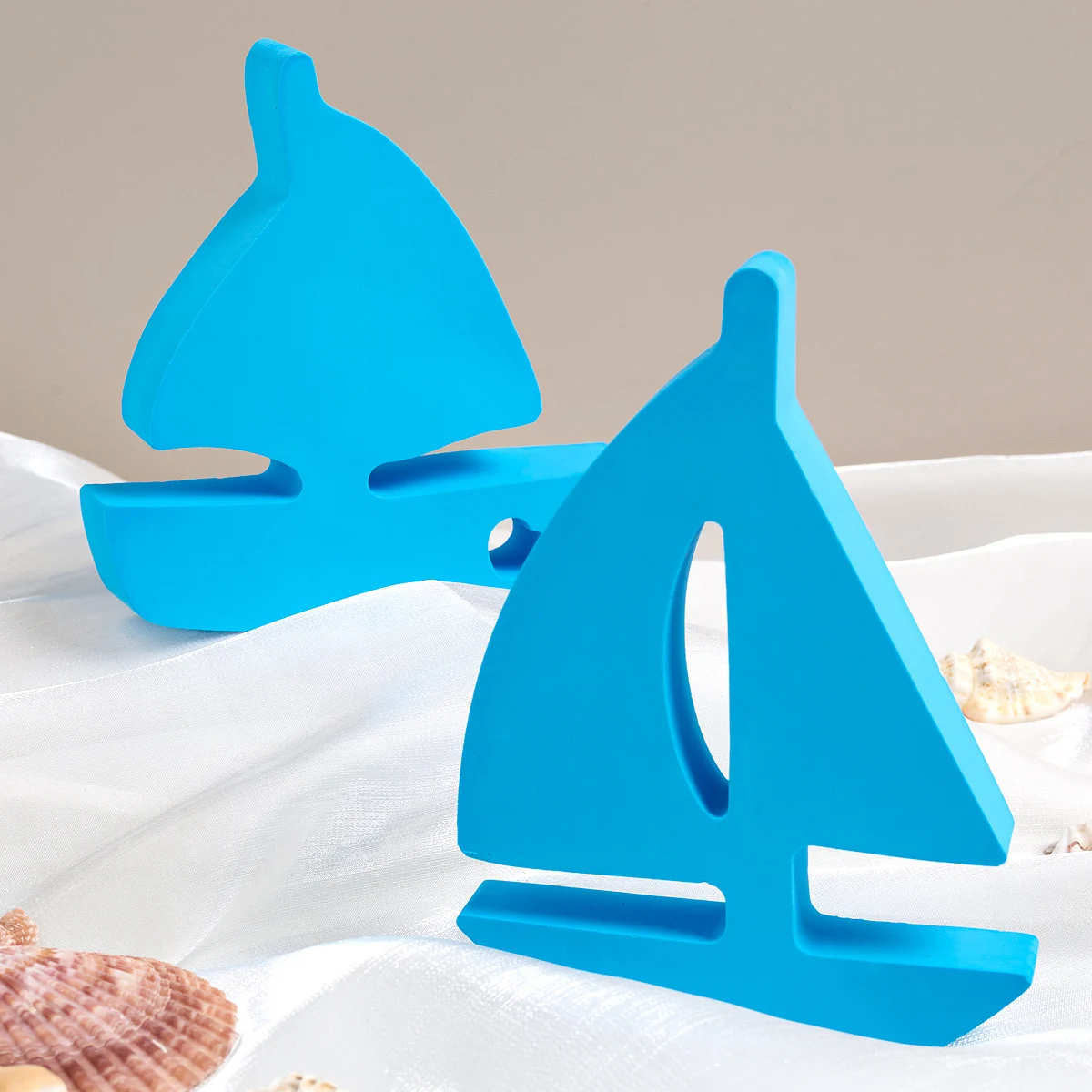 Силиконовая форма в форме парусника для DIY гипсовые цементные украшения из смолы