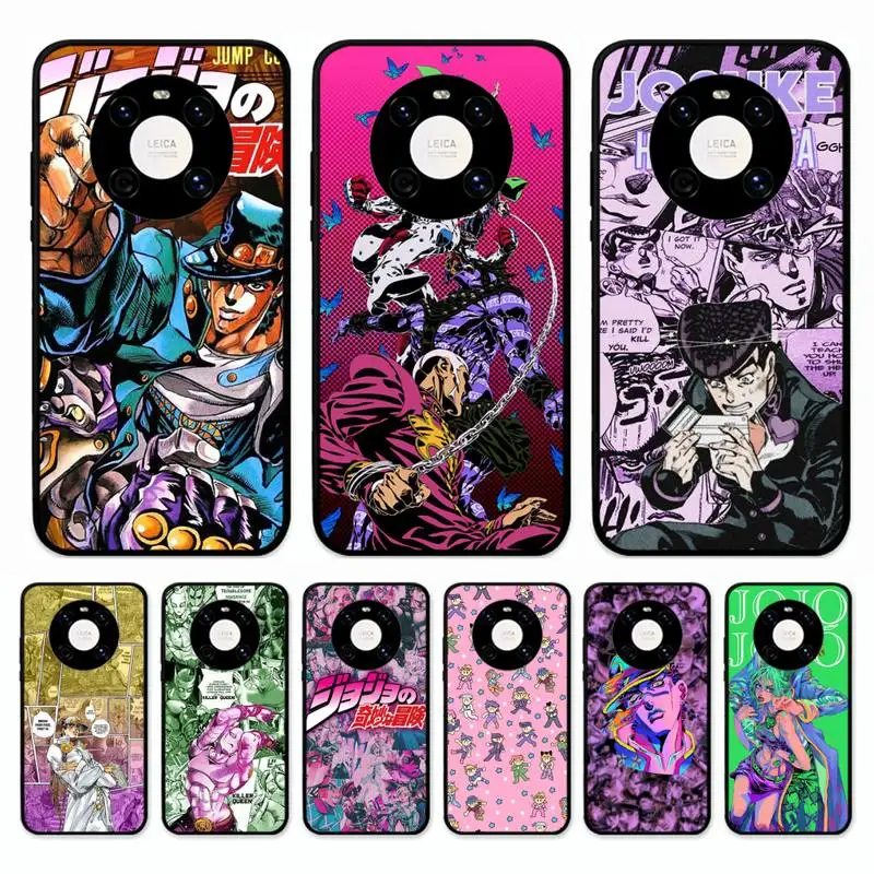 

Cool Cartoon Anime JoJos Bizarre Adventure Phone Case for Huawei Mate 20 10 9 40 30 lite pro X Nova 2 3i 7se