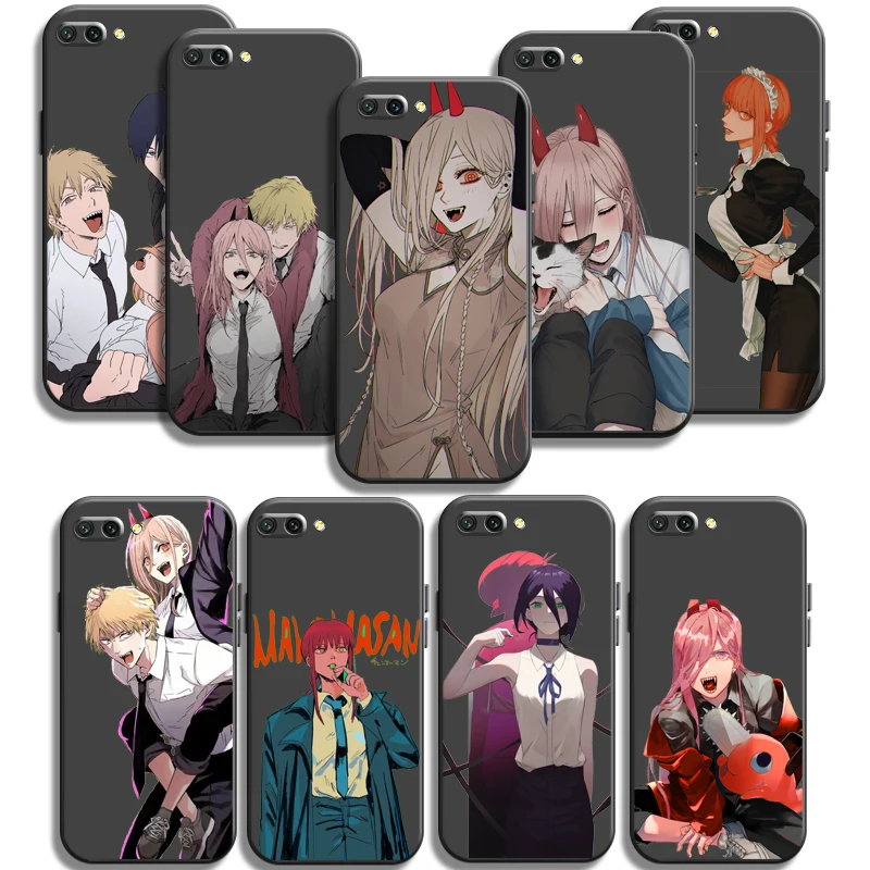 

Chainsaw Man Phone Cases For Huawei Honor P30 P30 Pro P30 Lite Honor 8X 9 9X 9 Lite 10i 10 Lite 10X Lite Funda Carcasa Soft TPU