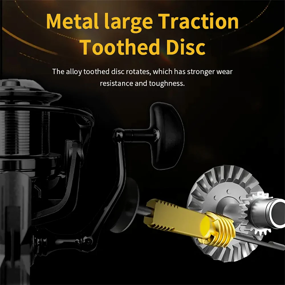 Спиннинговая рыболовная катушка 8000-14000Sereis 44LB/20KG Максимальное сопротивление