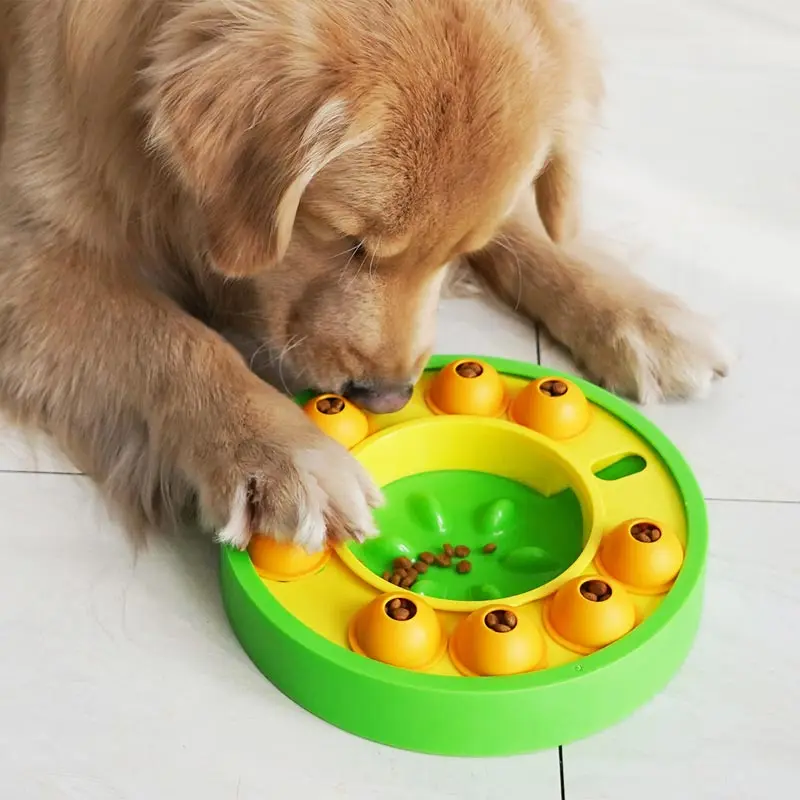 

Dog Feeding Food Bowls Pet Accessories Supplies Dogs Slow Down Feeder Puppy Prevent Obesity NonSlip Anti Gulping Dish