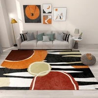 western style area rug for living room decoration teenager bedroom decor carpets sofa coffee table rugs nonslip carpet floot mat