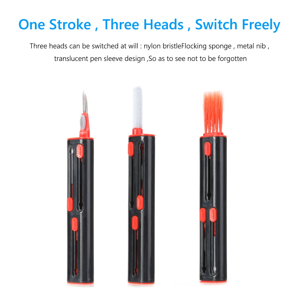 

Cleaner Pen Kit for SONY LinkBuds/Apple Airpods 3 Earbuds Washing Brush Earphones Case Computer Keyboard Cleaning Tools