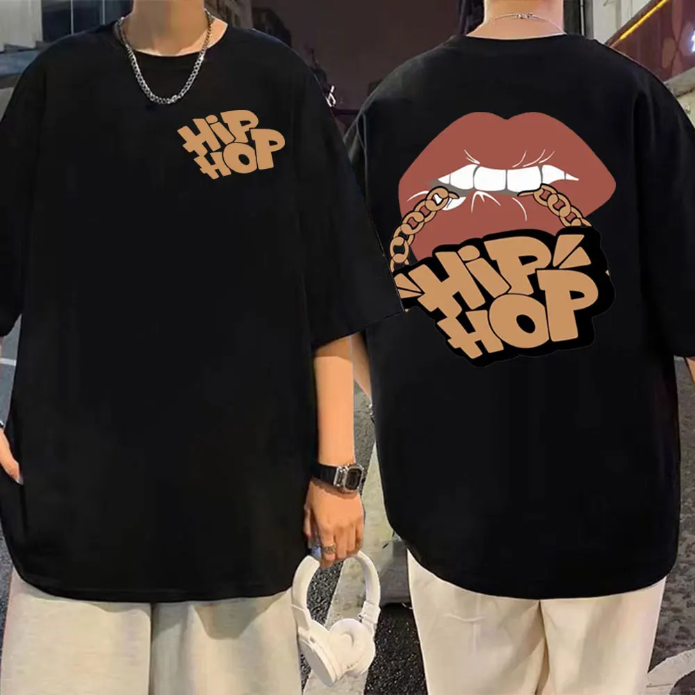 

Футболка в стиле хип-хоп для мужчин и женщин, стильная эстетичная футболка с графическим принтом граффити, модная уличная одежда оверсайз