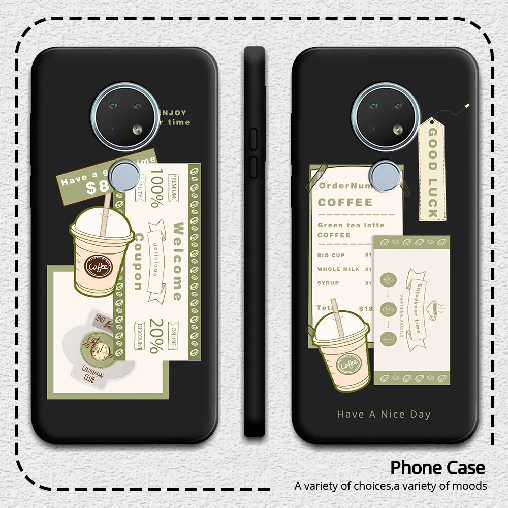 Чехол для Nokia 1 4 2 3 5 мягкий силиконовый чехол с цветочным рисунком NOKIA 6 7 новый