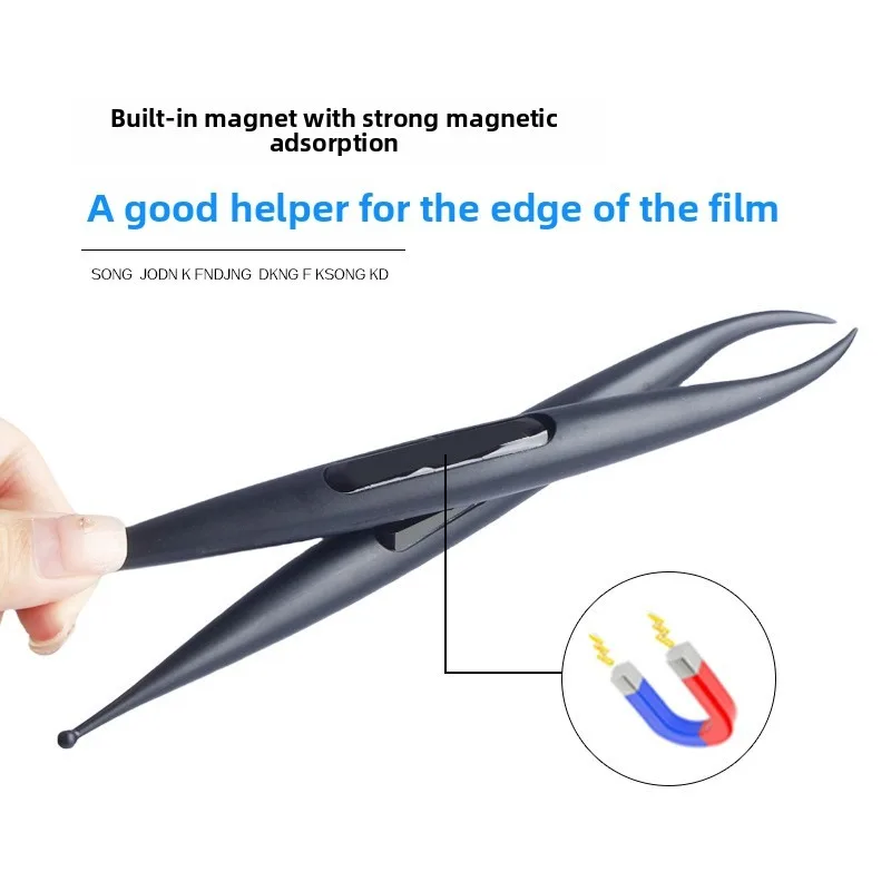 Фото ALIWRAP 5 шт. магнитный скребок для углов Go Micro Pro Wrap Stick Squeegee автомобильная наклейка пленка Edge Tuck Tool инструмент WIndow Tinting Aid Tool №4