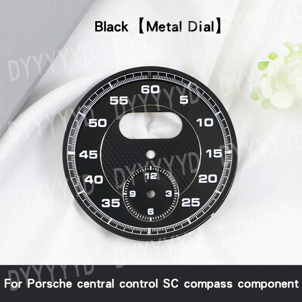 

Циферблат часов Chrono для Porsche Cayenne 958 Macan 718 Taycan Panamera 970 911, компас, приборная панель, секундомер, аксессуары для циферблата