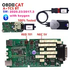 Новинка 2020,23, Диагностический Инструмент TCS VCI OBD2, новый чехол A + с одной платойV3.0 с двойной платой для автомобилей и грузовиков, сканер аксессуаров