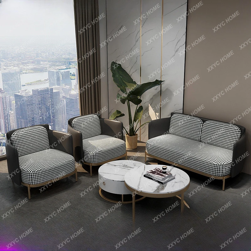 Скандинавский стиль одинарный двойной тканевый диван отдел продаж стол для