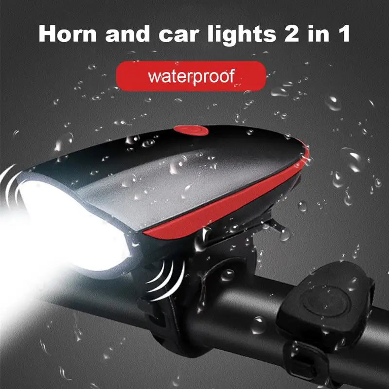 

LED Bicycle Light Waterproof USB Rechargeable Power Display MTB Mountain Road Bike Front Lamp Cycling Equipment