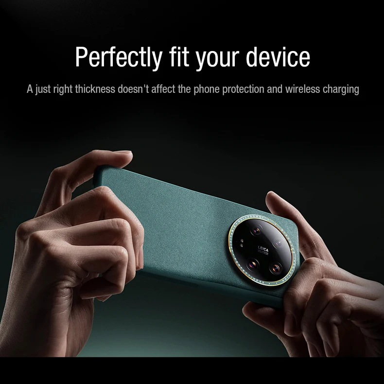 For Xiaomi 13 Ultra Case NILLKIN Minimalism Leather Case-Collector's Edition Metal Camera Lens Protection Cover For Mi 13 Ultra