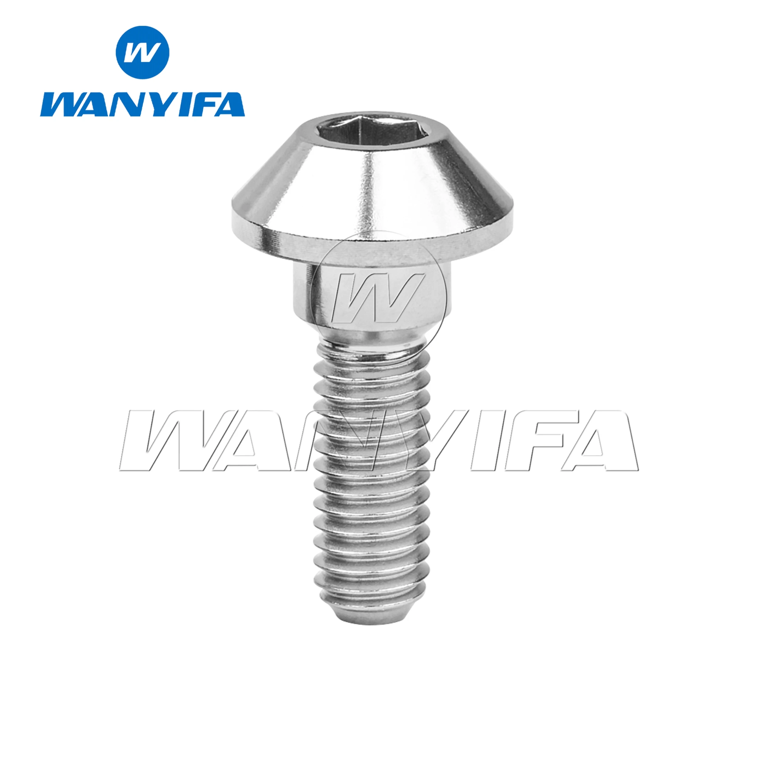

Титановый Ti болт Wanyifa M6x20/25 мм, винты с шестигранной головкой для дискового тормоза мотоцикла Yamaha