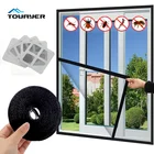 Москитная сетка на окна, для защиты от насекомых