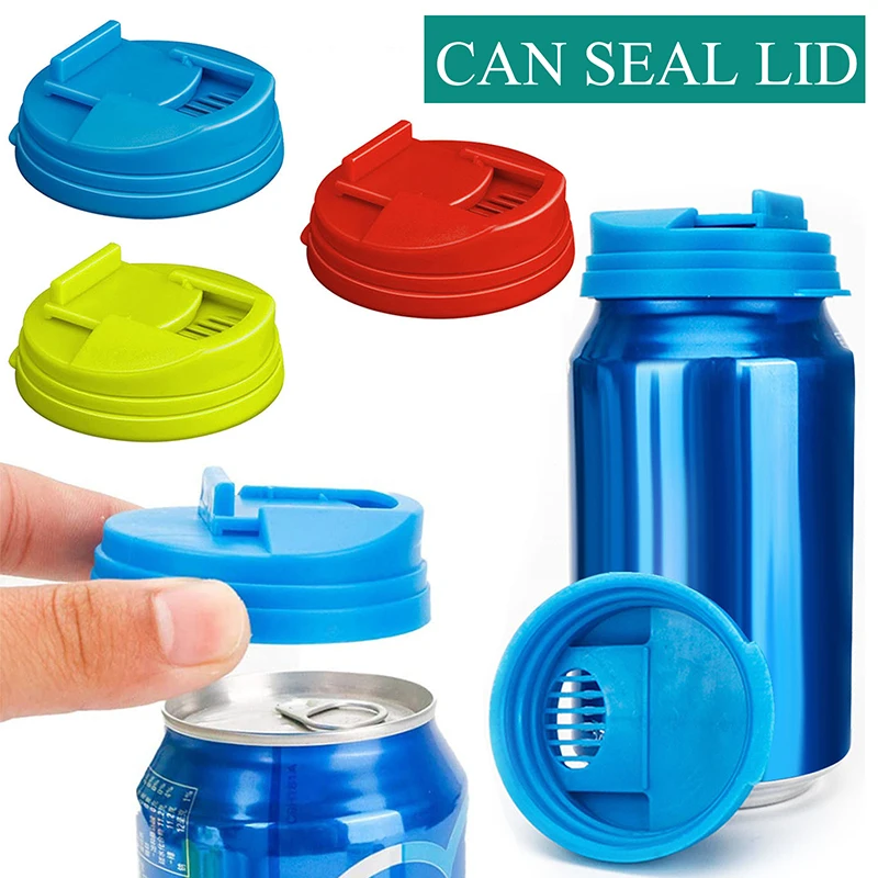 

1/3Pcs Can Seal Lids Bottle Soda Saver Caps Reusable Beverage Flip Protector Spill-Proof Cover Leak-proof Stopper Coke Juice Jar