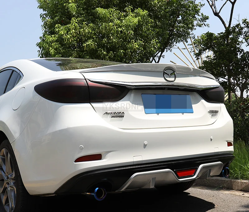 Неокрашенный задний спойлер для Mazda 6 Atenza 2014 2015 2016 2017 высококачественный из