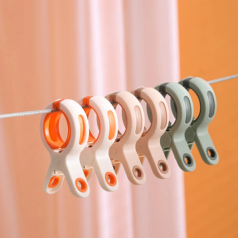 

3pcs/set Windproof Fixed Quilt Clip Beach Towel Clip Plastic Windproof Clothes Pegs Quilt Clip Hanging Peg Quilt Clamp Holder