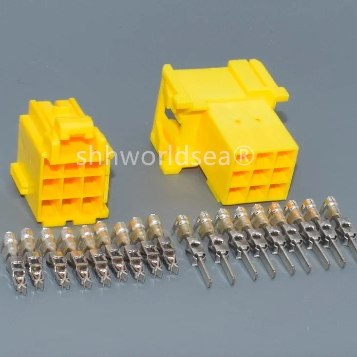Shhworldsea 9-контактный автомобильный разъем 3 5 мм 967621 -1 1- штекер жгута проводов