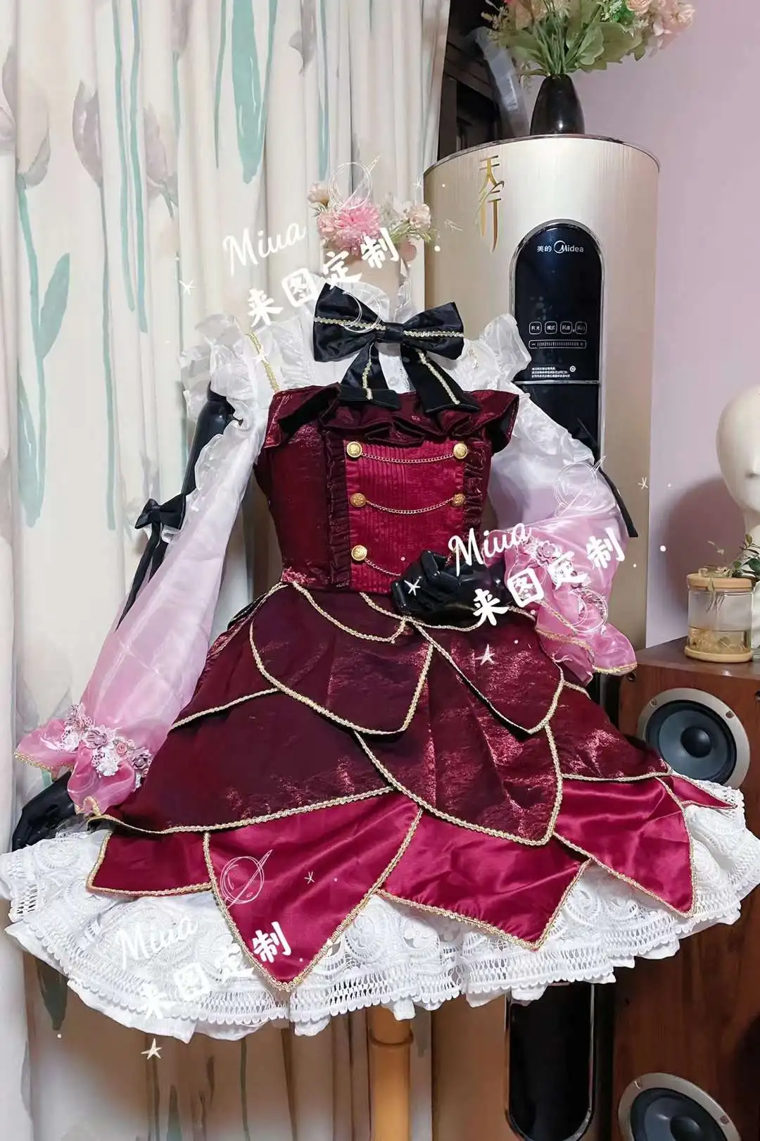 

Anime Game Vtuber Hololive Rosemi Lovelock Dress Party Pink Lolita Unifrom Cosplay Costume Halloween Women Free Shipping 2022