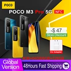 Смартфон глобальная версия POCO M3 Pro, 4 + 646128 ГБ, 700 дюймов, 90 Гц, 6,5 дюйма, 5000 мА  ч, тройная камера 48 МП