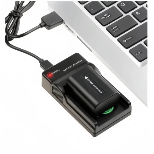Зарядное устройство USB с одним слотом для Sony FH50 FH70 FH100 FV70 FP30 FP50 FP60 FP90