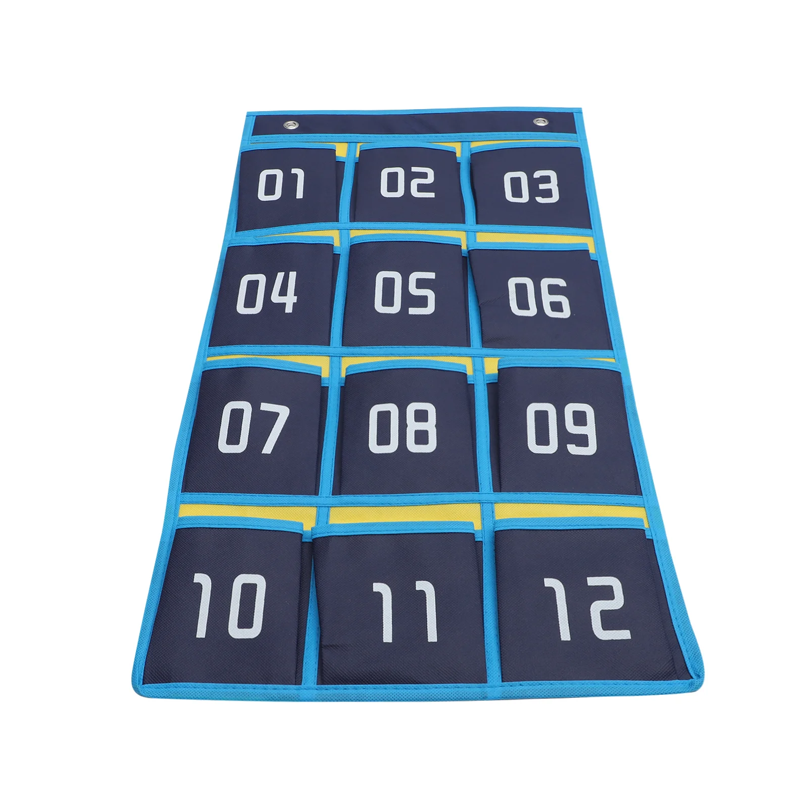 

12 Pocket Mobile Phone Storage Bag Non-woven Calculator Holder Hanging Organizer Sock Chart Fabric Student Wall