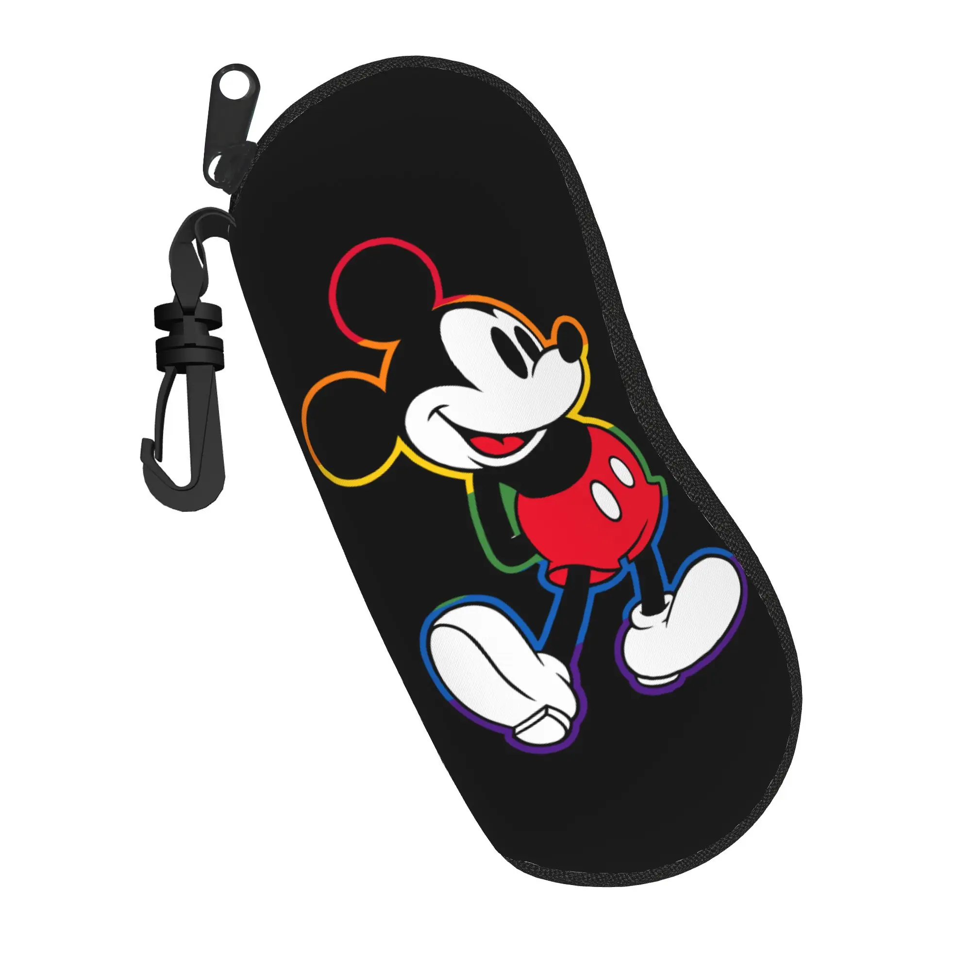 Фото Футляр для очков Mickey's для мужчин и женщин, защитный, на молнии, для чтения, противоударный, для контактных линз №2