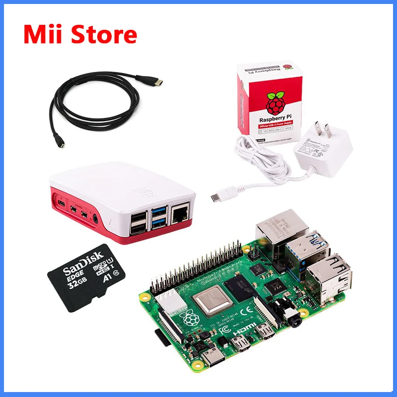 

Начальный комплект Raspberry Pi 4 Model B