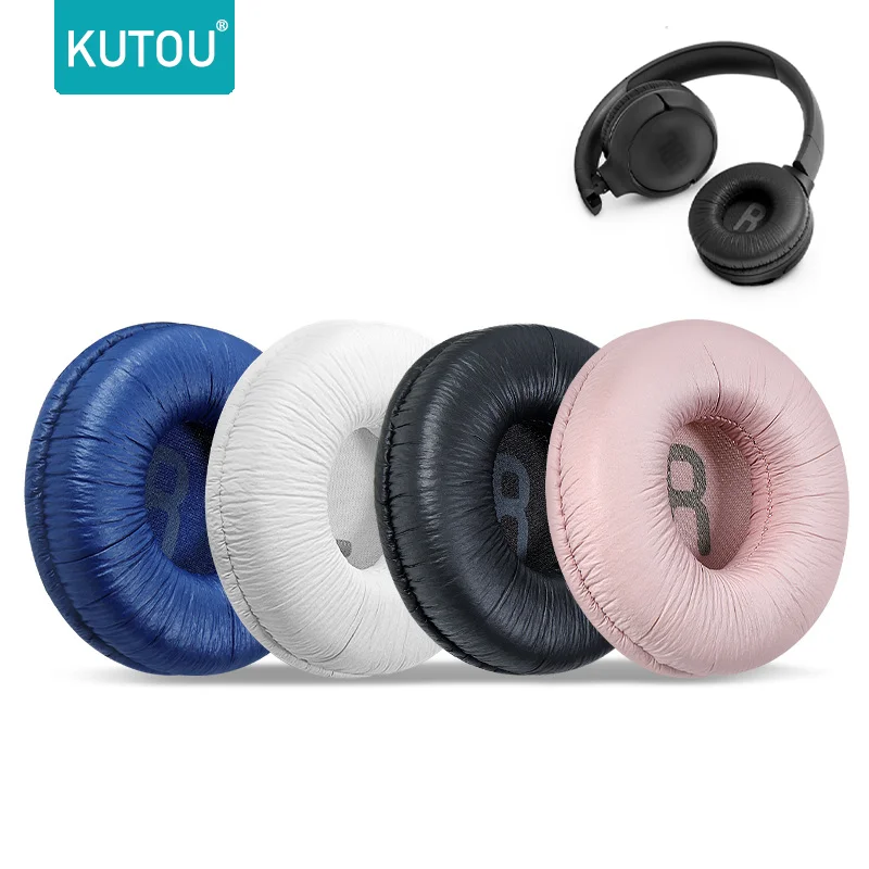 

KUTOU Earpads For JBL T450BT Ear Pads T500BT JR300 Headphone Ear Cushion JR300BT Tune 600BTNC Replacement Parts 70mm Foam Pad