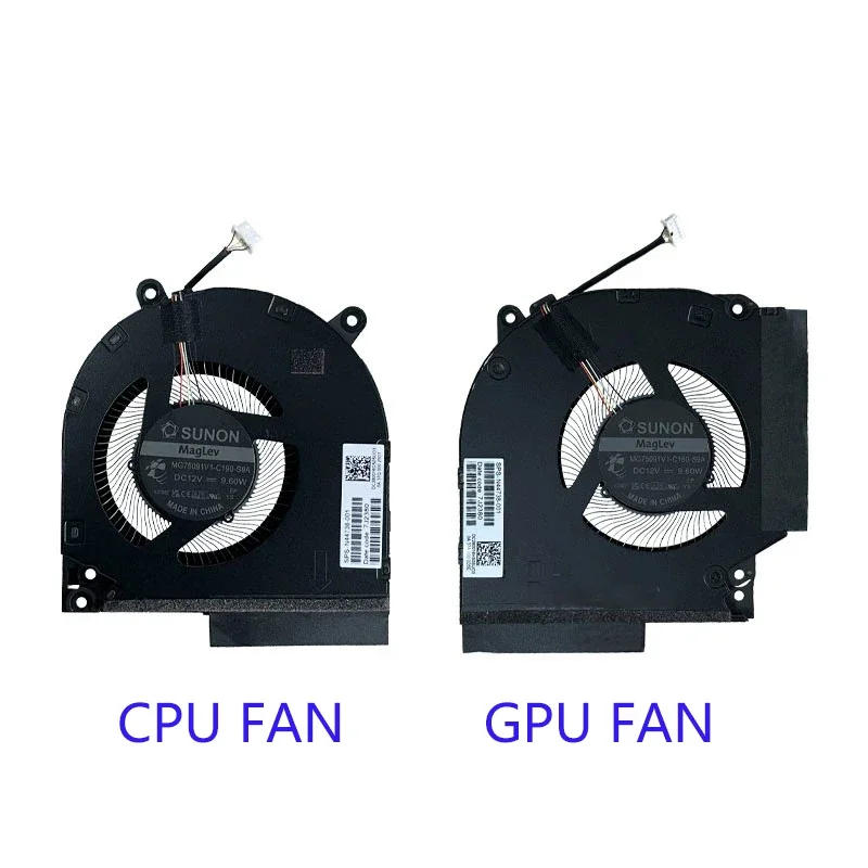 Новый вентилятор охлаждения процессора и графического ноутбука для HP VICTUS 9 16-R