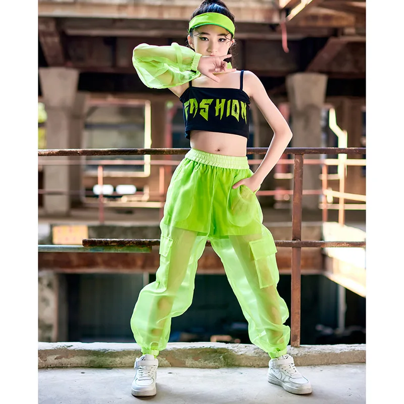 Новинка платье для джазовых танцев девочек в стиле хип-хоп подиума выступлений