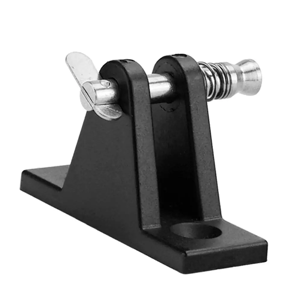 

Black Nylon Deck Hinge with Quick Release Mount Bimini for Marine Boats