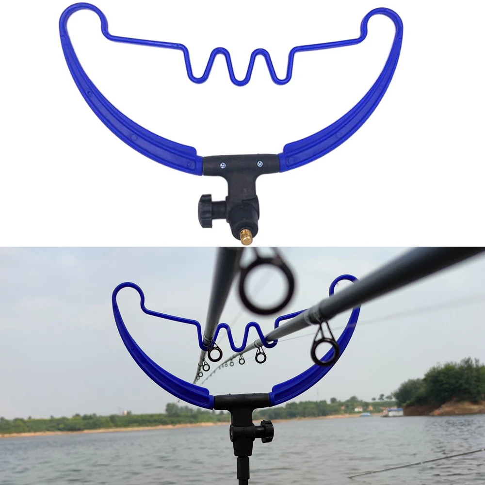 

1Pcs Ground Inserted Holder Fishing Pole Holder Pole Bracket Inserted Holder Durable Fishing Accessories