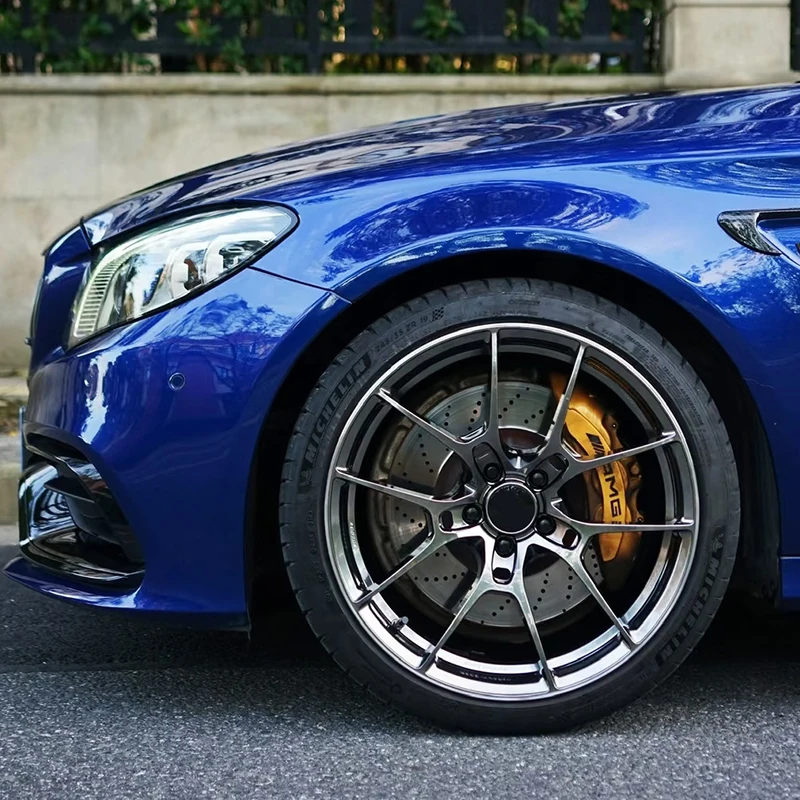 Колёсные диски Custom Track Ready Bright Black Concave для гоночных автомобилей, 15 16 17 18 19 дюймов, 5x100 5x1143 5x120, для Type R M3 M4 M2 (art.: 3920dac3ebcd6) - 3920dac3ebcd6